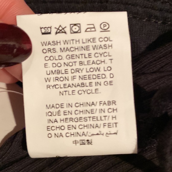 Lace Up Back Top - Picture 7 of 7